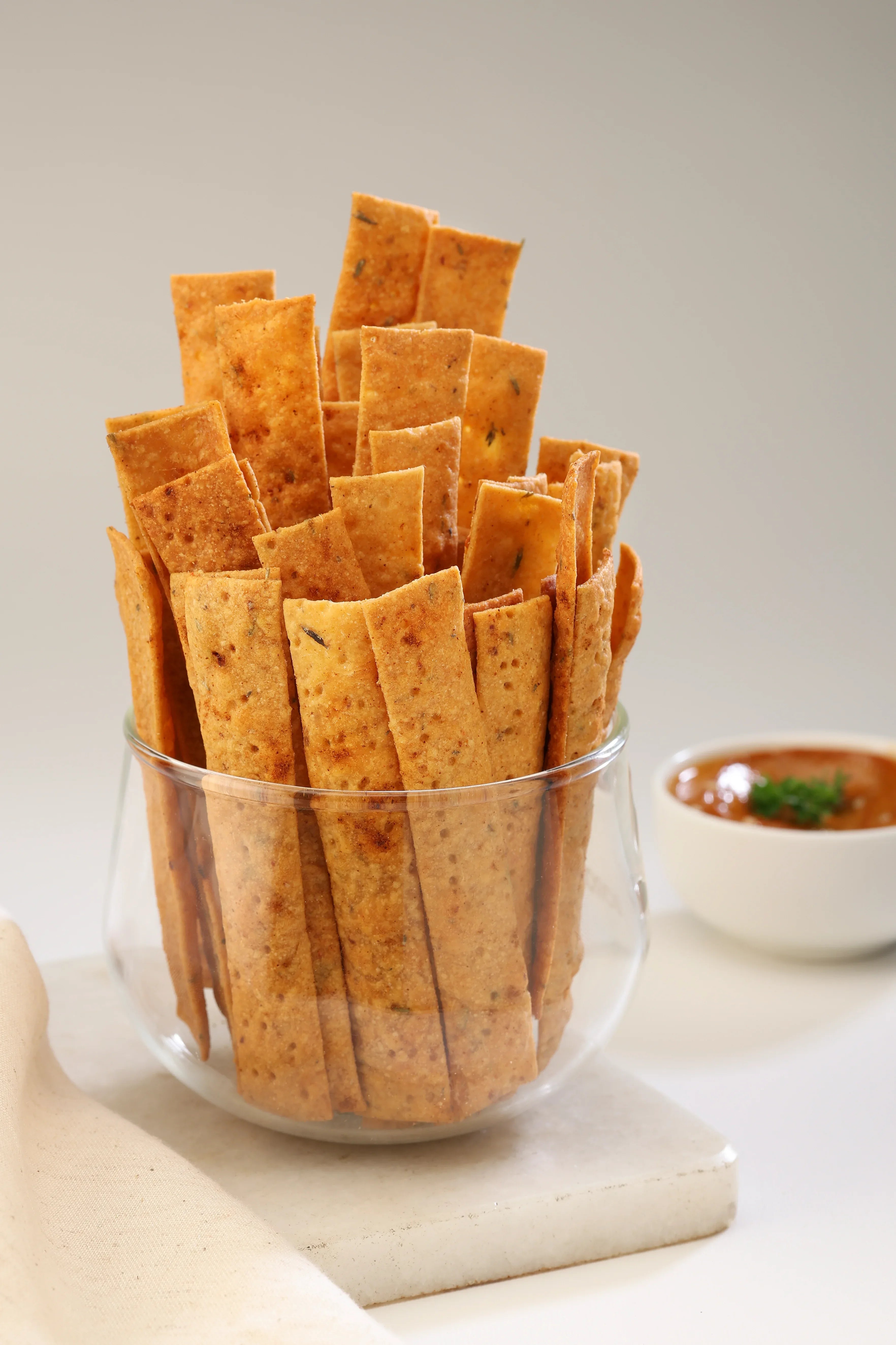 Sweet Potato Crackers