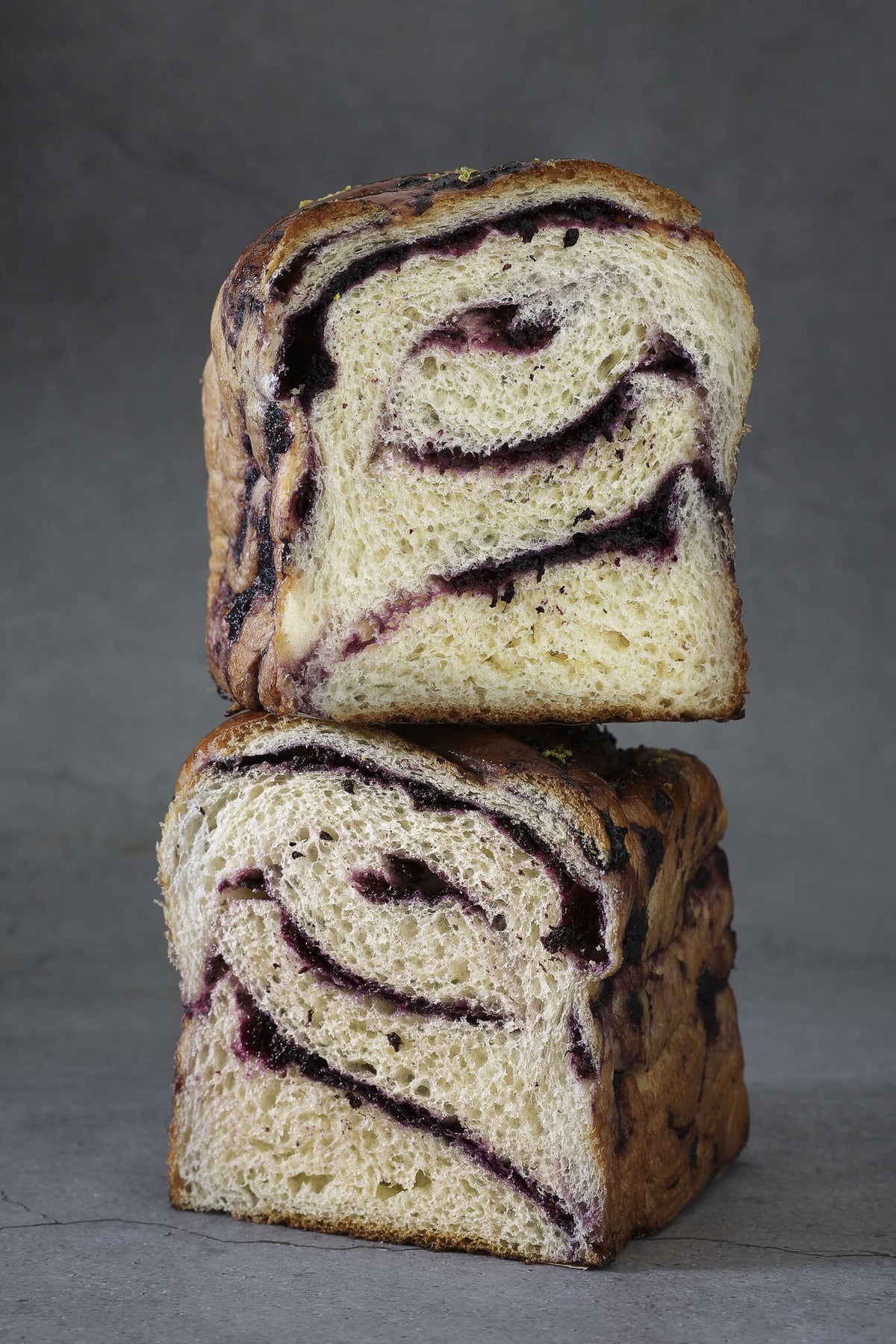 Lemon Blueberry Babka